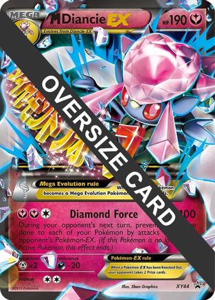 M Diancie EX - XY44 - Holofoil Jumbo Cards - Promo