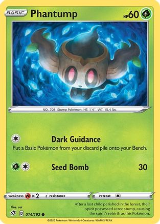 Phantump 014 SWSH02 Rebel Clash - Common
