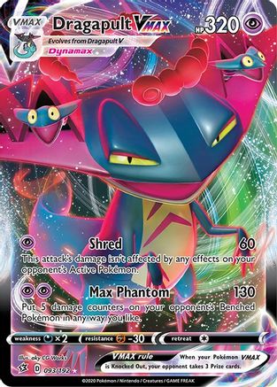 Dragapult VMAX 093 - Holofoil SWSH02 Rebel Clash - Ultra Rare