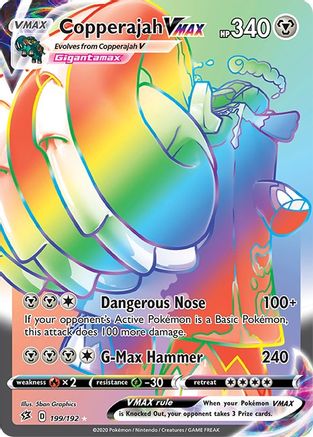 Copperajah VMAX (Secret) - Holofoil SWSH02 Rebel Clash - Secret Rare