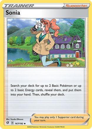 Sonia 167 SWSH02 Rebel Clash - Uncommon