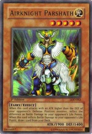 Airknight Parshath (LOD-062) - Legacy of Darkness 1st Edition