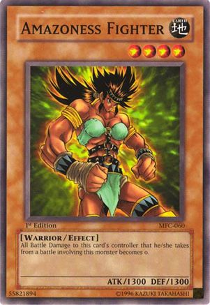 Amazoness Fighter (MFC-060) - Magician's Force Unlimited