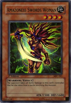 Amazoness Swords Woman (MFC-061) - Magician's Force 1st Edition