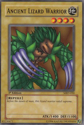 Ancient Lizard Warrior (MRD-050) - Metal Raiders Unlimited