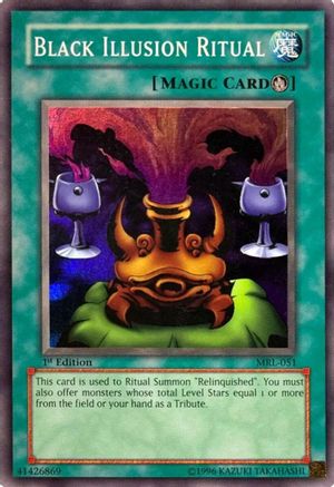Black Illusion Ritual (MRL-051) - Magic Ruler 1st Edition
