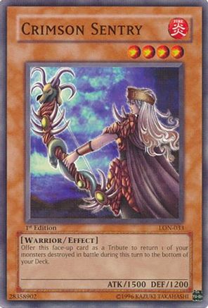 Crimson Sentry (LON-033) - Labyrinth of Nightmare Unlimited