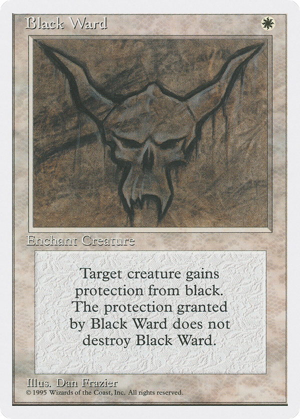 Black Ward (4ED-) - Fourth Edition