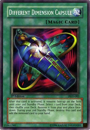 Different Dimension Capsule (PGD-083) - Pharaonic Guardian Unlimited