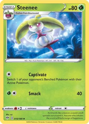 Steenee 015 SWSH03 Darkness Ablaze - Uncommon