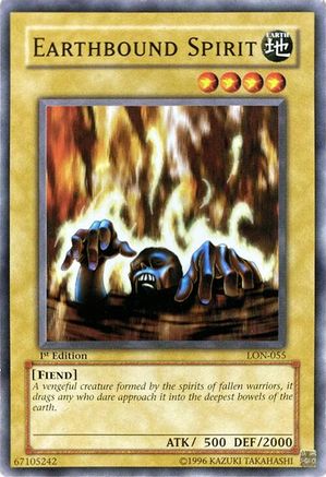 Earthbound Spirit (LON-055) - Labyrinth of Nightmare 1st Edition