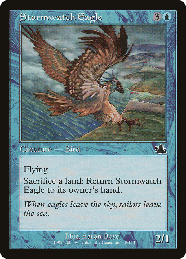 Stormwatch Eagle (PCY-050) - Prophecy Foil