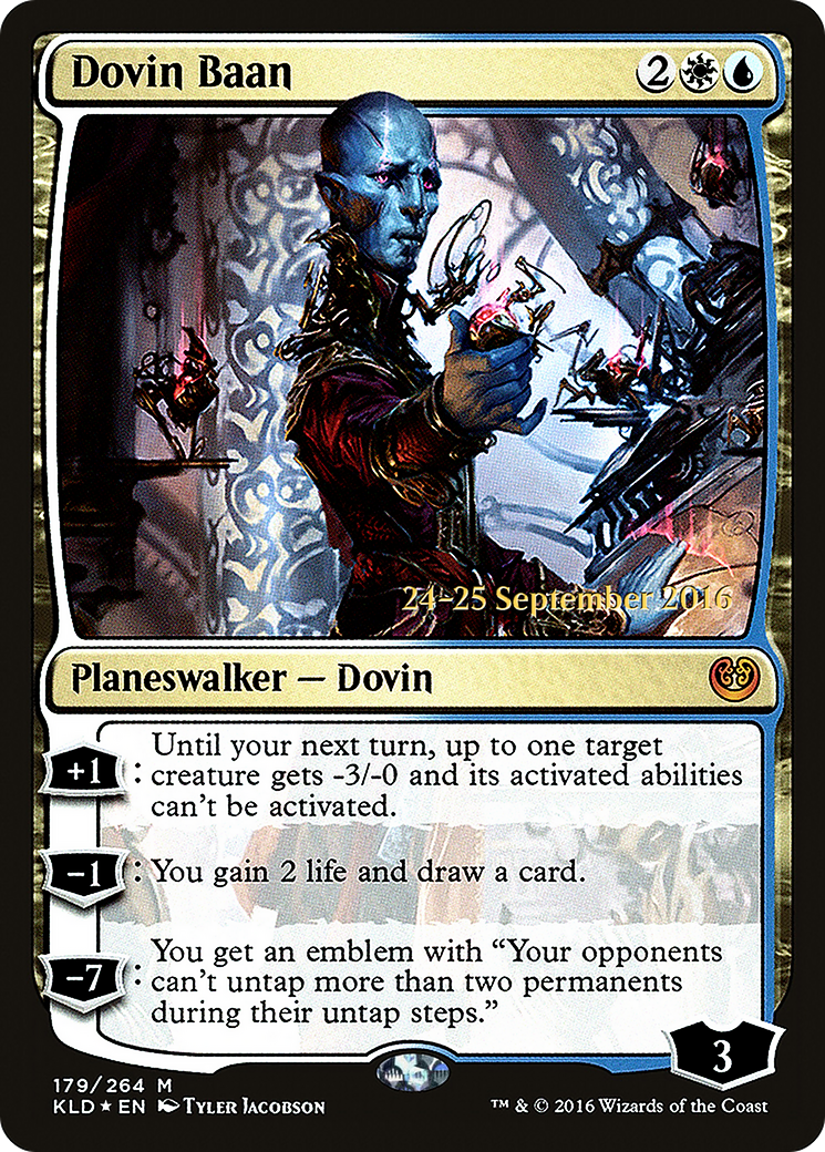 Dovin Baan (PRE-179) - Kaladesh Promos Foil