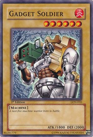 Gadget Soldier (LON-010) - Labyrinth of Nightmare 1st Edition