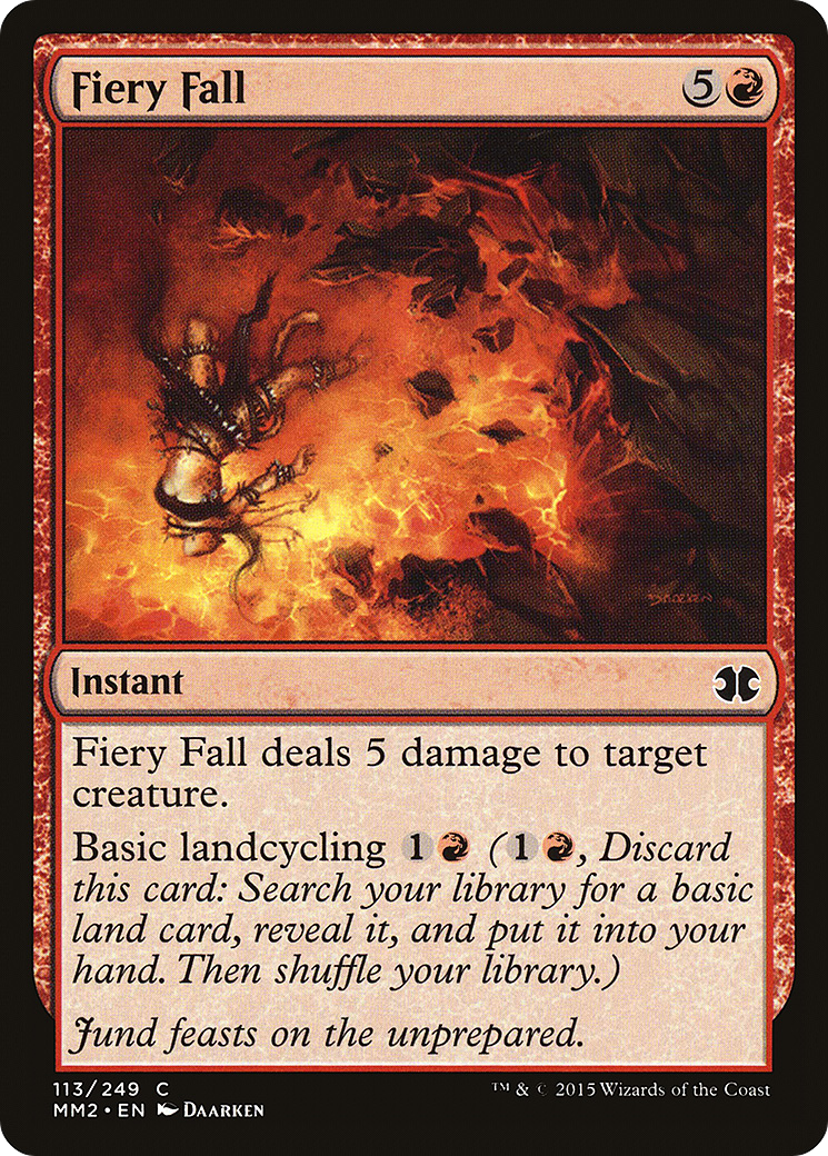 Fiery Fall (MM2-113) - Modern Masters 2015