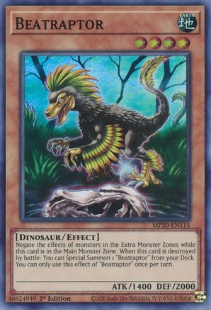 Beatraptor (MP20-EN115) - 2020 Tin of Lost Memories 1st Edition
