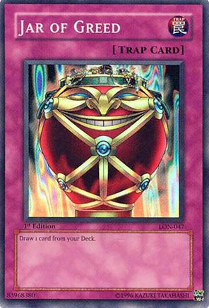 Jar of Greed (LON-047) - Labyrinth of Nightmare Unlimited