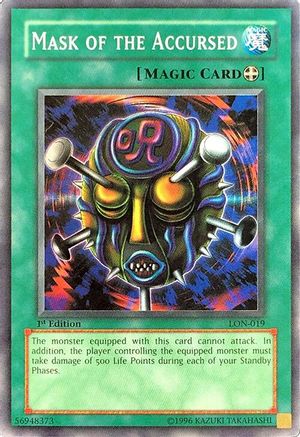 Mask of the Accursed (LON-019) - Labyrinth of Nightmare Unlimited