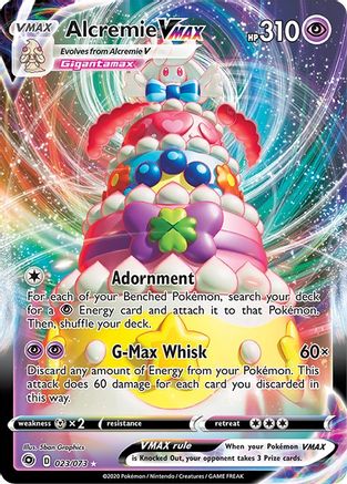 Alcremie VMAX 023 - Holofoil Champions Path - Ultra Rare