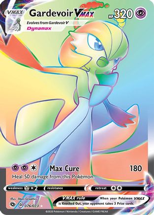 Gardevoir VMAX (Secret) 076 - Holofoil Champions Path - Secret Rare