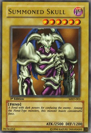Summoned Skull (MRD-003) - Metal Raiders Unlimited