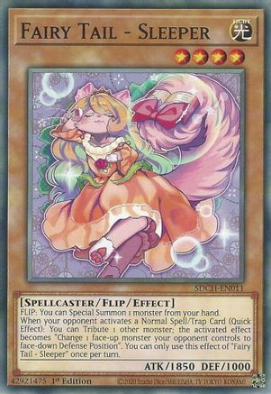 Fairy Tail - Sleeper (SDCH-EN011) - Structure Deck: Spirit Charmers 1st Edition