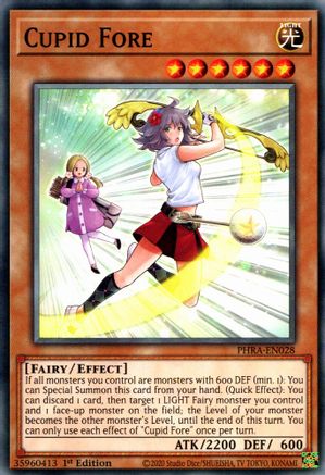 Cupid Fore (PHRA-EN028) - Phantom Rage 1st Edition