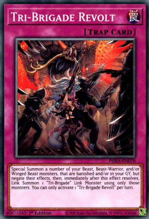 Tri-Brigade Revolt (PHRA-EN070) - Phantom Rage 1st Edition