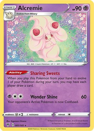 Alcremie 081 SWSH04 Vivid Voltage - Rare