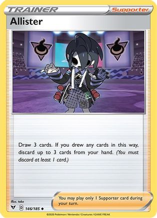 Allister 146 - Reverse Holofoil SWSH04 Vivid Voltage - Uncommon
