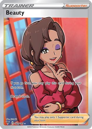 Beauty (Full Art) 181 - Holofoil SWSH04 Vivid Voltage - Ultra Rare