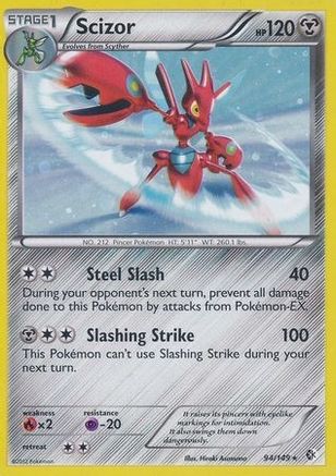 Scizor - 94/149 (Cosmos Holo)/149 - Holofoil Blister Exclusives - Promo