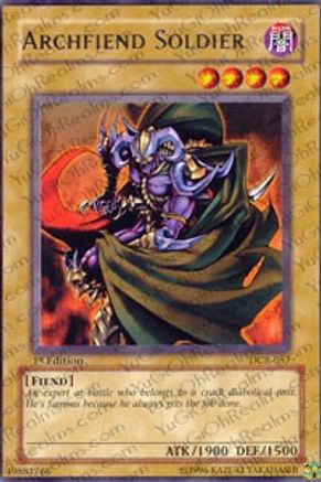 Archfiend Soldier (DCR-057) - Dark Crisis Unlimited