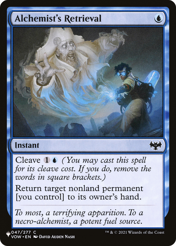 Alchemist's Retrieval (LIST-047/277) - The List