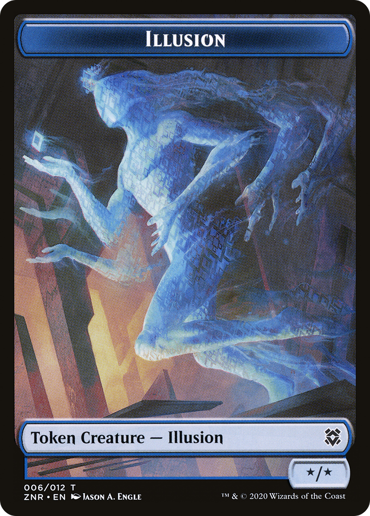 Illusion (TZNR-006) - Zendikar Rising Tokens Foil