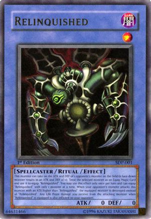 Relinquished (SDP-001) - Starter Deck: Pegasus Unlimited