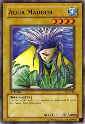 Aqua Madoor (SDP-008) - Starter Deck: Pegasus 1st Edition