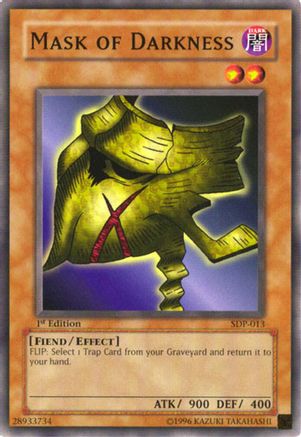 Mask of Darkness (SDP-013) - Starter Deck: Pegasus 1st Edition