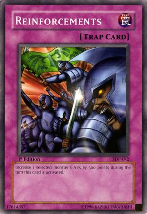 Reinforcements (SDP-042) - Starter Deck: Pegasus 1st Edition