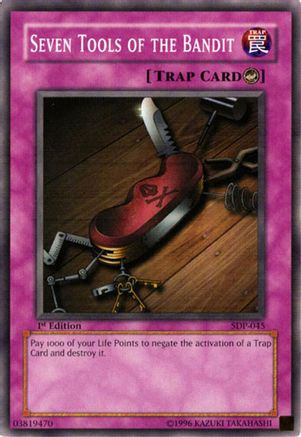 Seven Tools of the Bandit (SDP-045) - Starter Deck: Pegasus 1st Edition