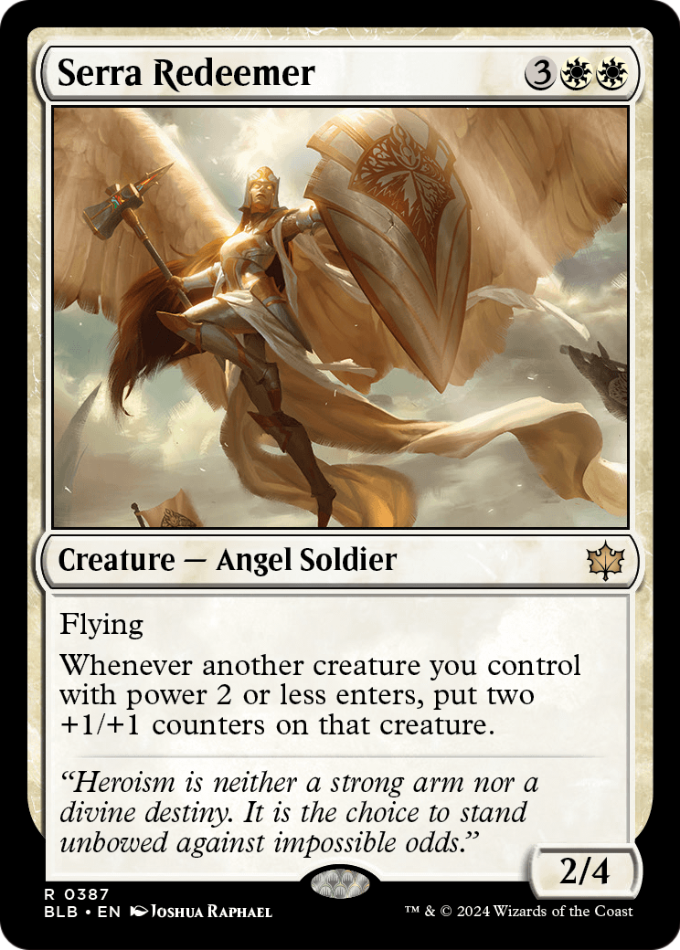Serra Redeemer (BLB-387) - Bloomburrow