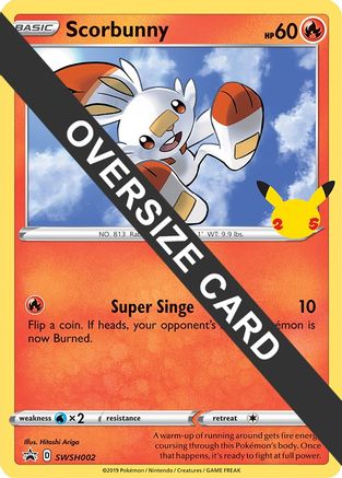 Scorbunny First Partner Pack - Promo