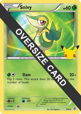 Snivy BW01 First Partner Pack - Promo