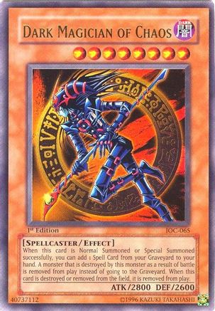 Dark Magician of Chaos (IOC-065) - Invasion of Chaos 1st Edition