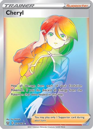 Cheryl (Secret) - Holofoil SWSH05 Battle Styles - Secret Rare