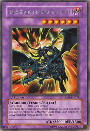 Dark Blade the Dragon Knight (RDS-EN035) - Rise of Destiny 1st Edition