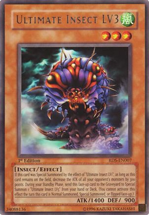 Ultimate Insect LV3 (RDS-EN007) - Rise of Destiny 1st Edition