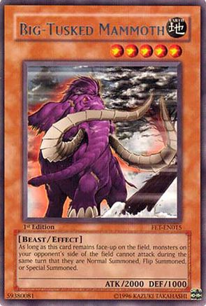 Big-Tusked Mammoth (FET-EN015) - Flaming Eternity Unlimited