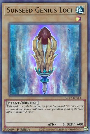 Sunseed Genius Loci (GFTP-EN014) - Ghosts From the Past 1st Edition