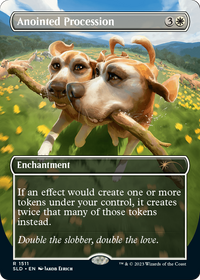 Anointed Procession (SLD-1511) - Secret Lair Drop (Borderless) Foil